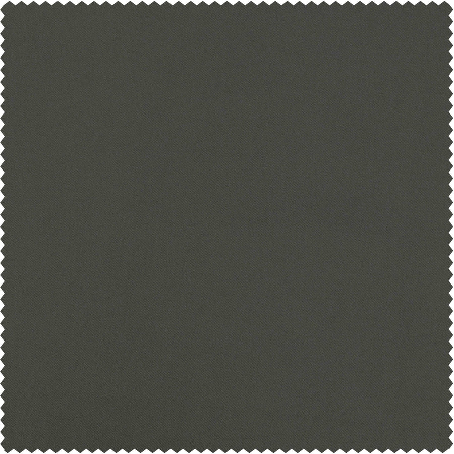 Millstone Grey Solid Cotton Swatch - HalfPriceDrapes.com