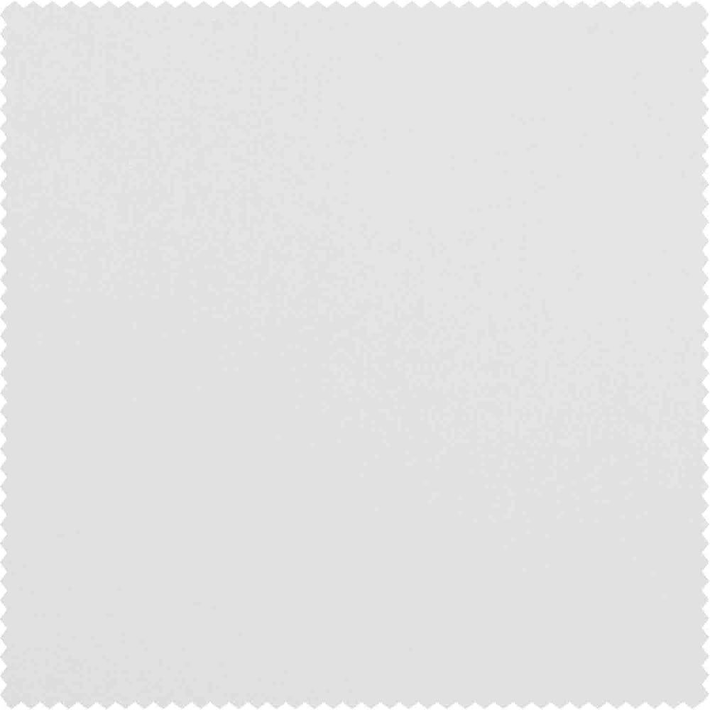 Whisper White Solid Cotton Swatch - HalfPriceDrapes.com