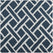 Martinique Blue Geometric Printed Cotton Room Darkening Curtain