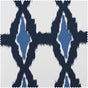 Sorong Royal Geometric Printed Cotton Hotel Blackout Swatch