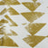 Triad Gold Geometric Printed Cotton Hotel Blackout Swatch
