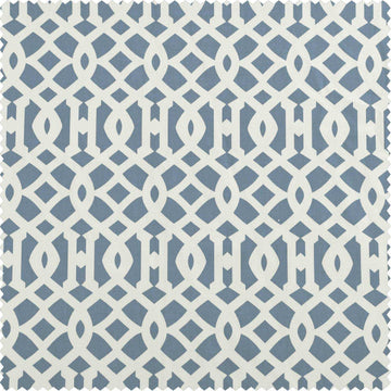 Nairobi Denim Printed Cotton Swatch - HalfPriceDrapes.com