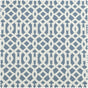 Nairobi Denim Geometric Printed Cotton Swatch