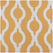 Medina Gold Geometric Printed Cotton Swatch