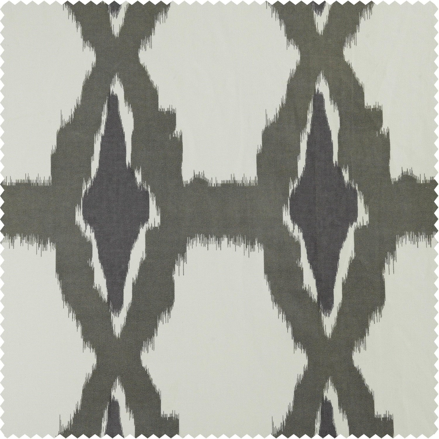 Sorong Beige Printed Cotton Swatch - HalfPriceDrapes.com