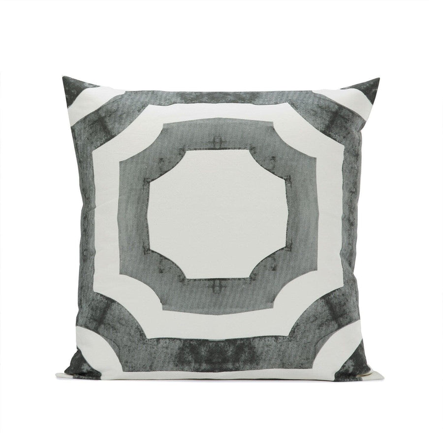 Mecca Steel Printed Cotton Cushion Covers - Pair (2 pcs.)