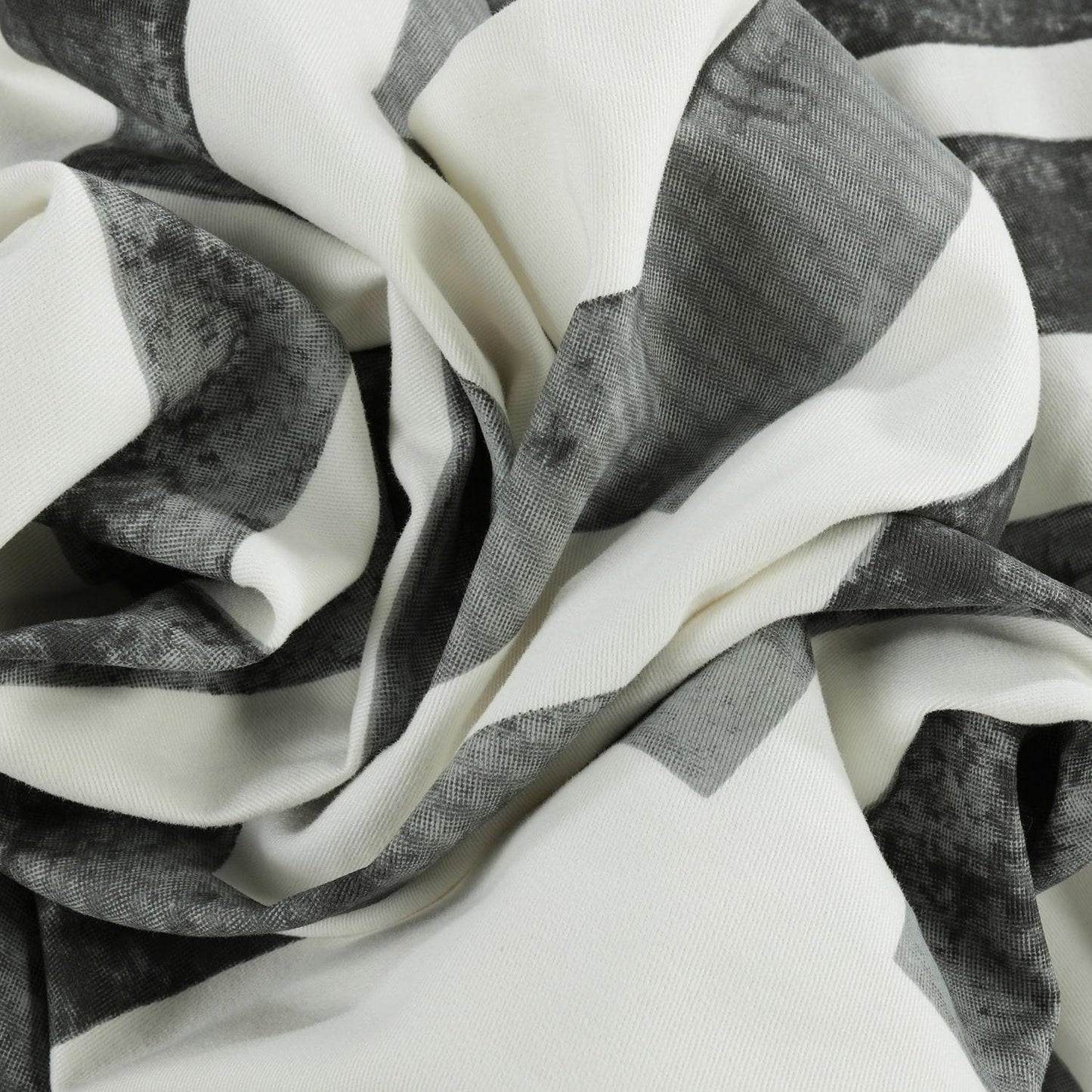 Mecca Steel Printed Cotton Cushion Covers - Pair (2 pcs.)