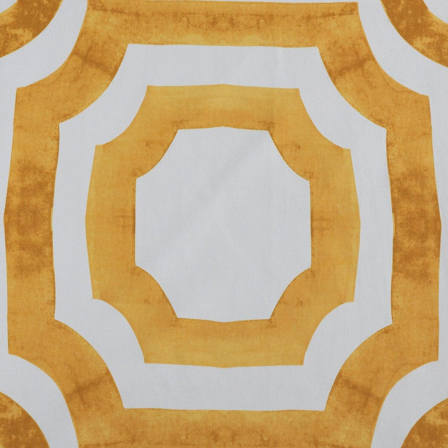 Mecca Gold Printed Cotton Cushion Covers - Pair (2 pcs.)