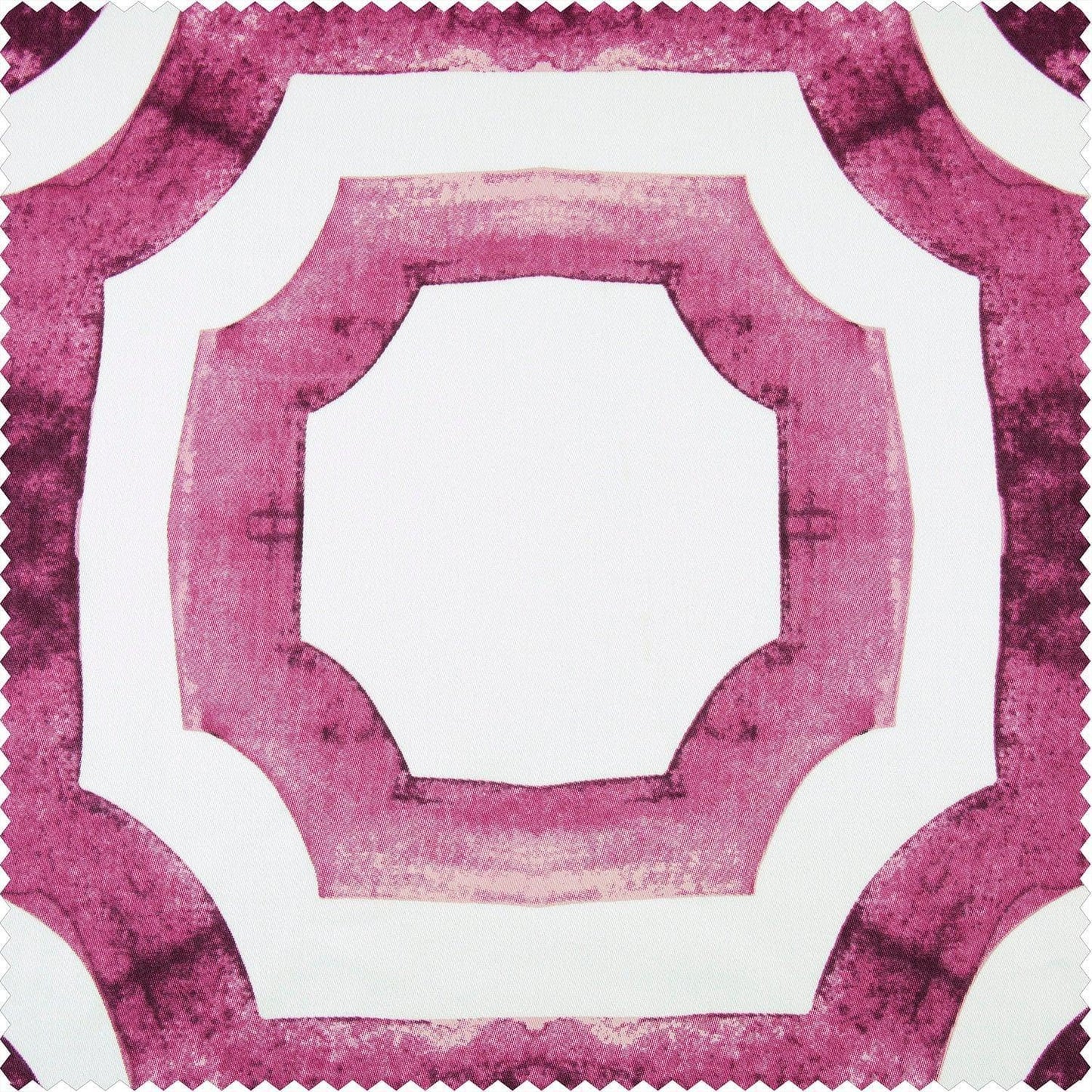 Mecca Pink Printed Cotton Swatch - HalfPriceDrapes.com