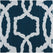 Lyons Blue Geometric Printed Cotton Swatch