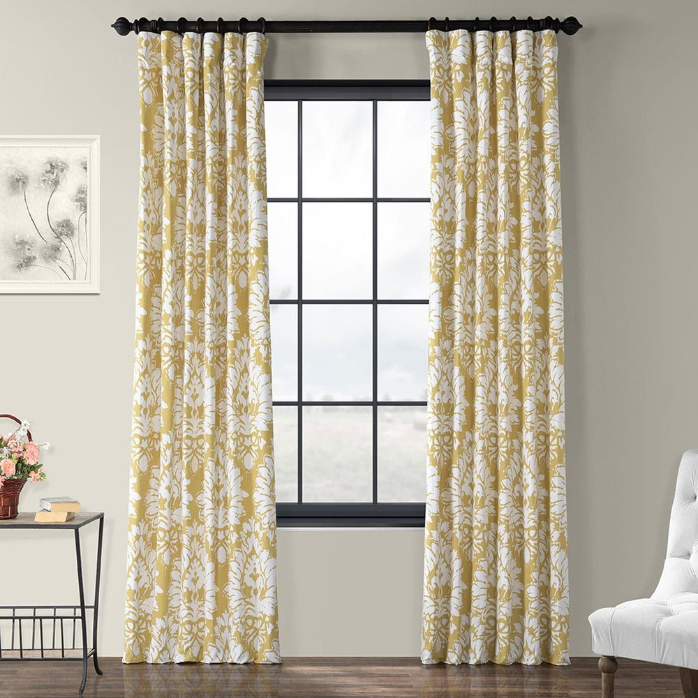 Lacuna Sun Printed Cotton Curtain