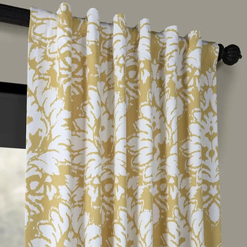 Lacuna Sun Printed Cotton Curtain