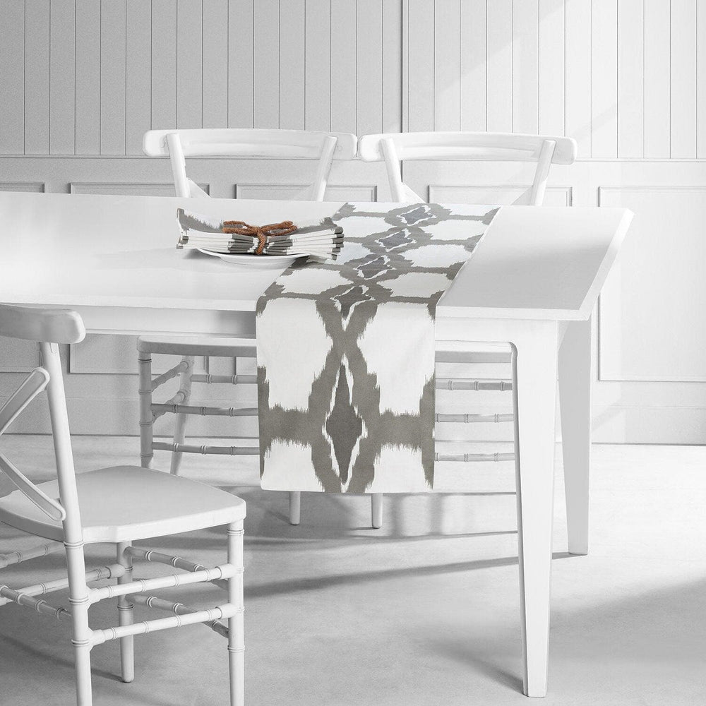 Sorong Beige Printed Cotton Table Runners & Placemats