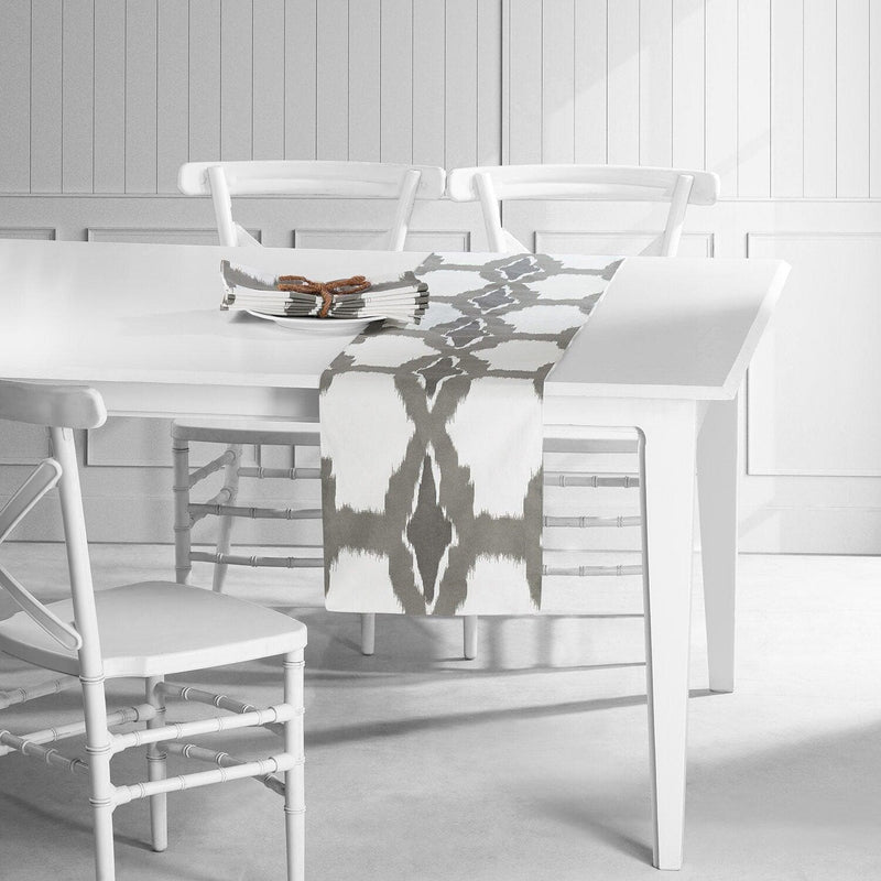 Sorong Beige Printed Cotton Table Runners & Placemats