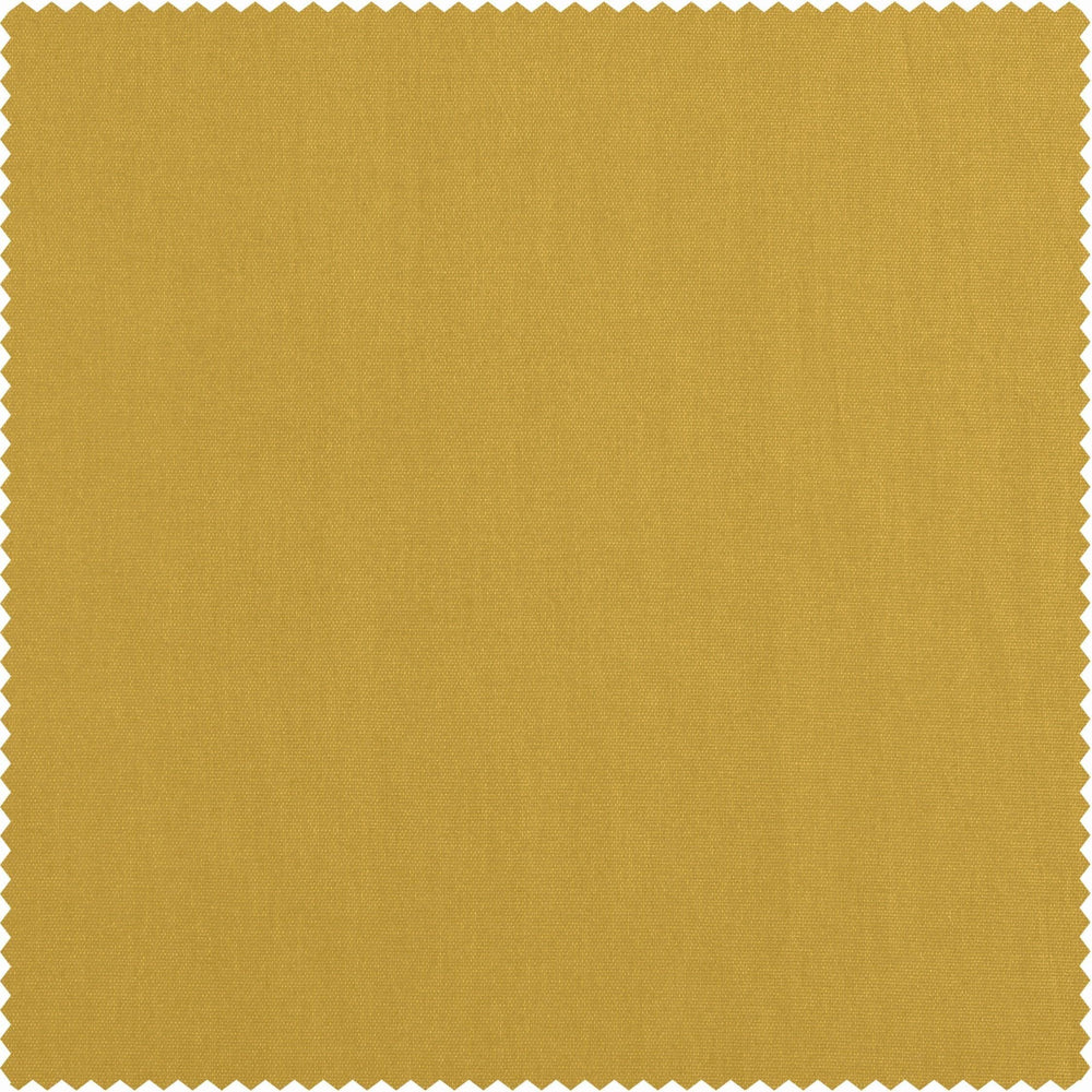 Mustard Yellow Solid Cotton Twill Swatch - HalfPriceDrapes.com