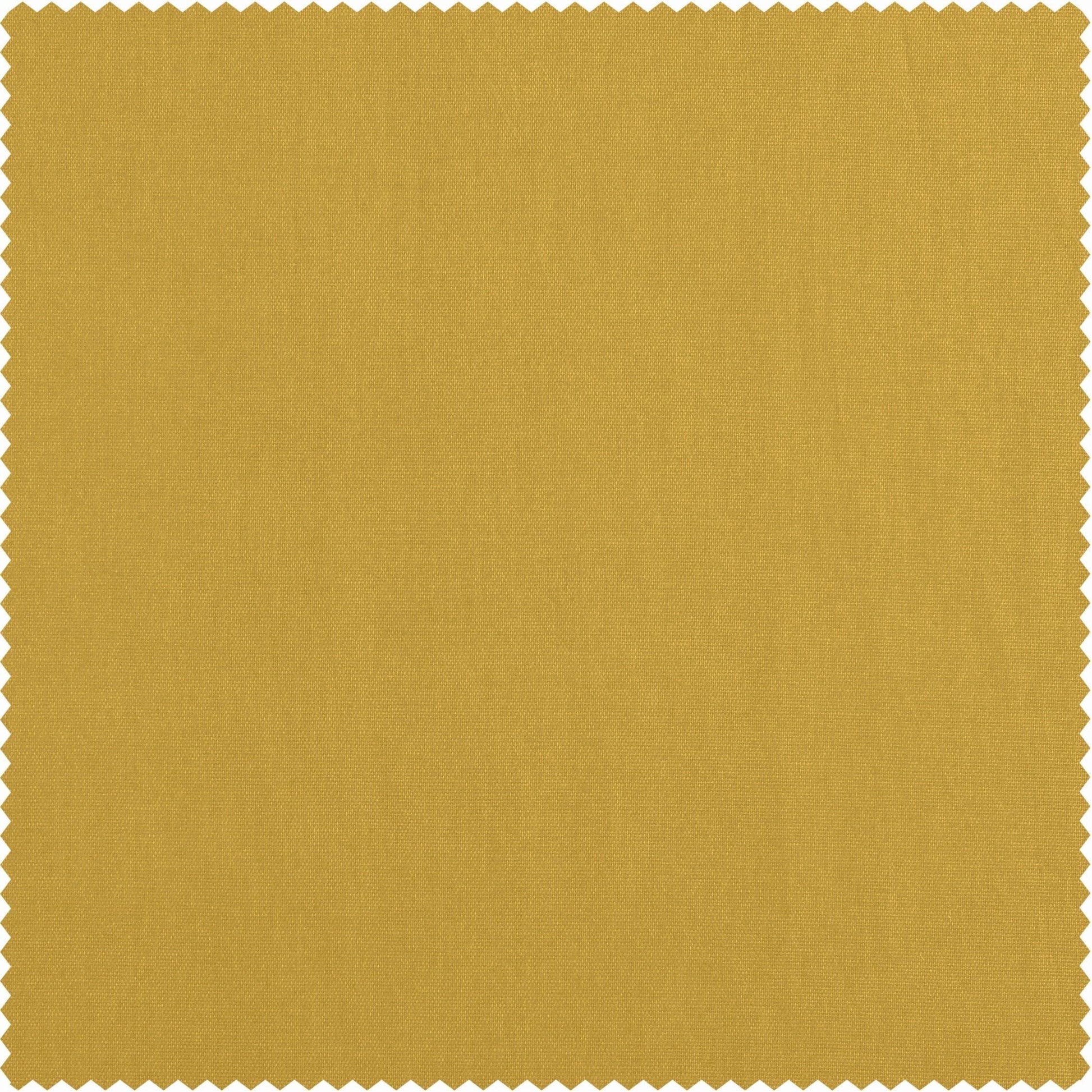 Mustard Yellow Solid Cotton Twill Swatch - HalfPriceDrapes.com