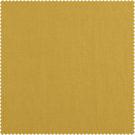 Mustard Yellow Solid Cotton Twill Swatch - HalfPriceDrapes.com
