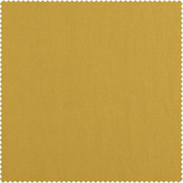 Mustard Yellow Solid Cotton Twill Swatch - HalfPriceDrapes.com