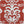 Sri Lanka Rust Damask Printed Cotton Apron