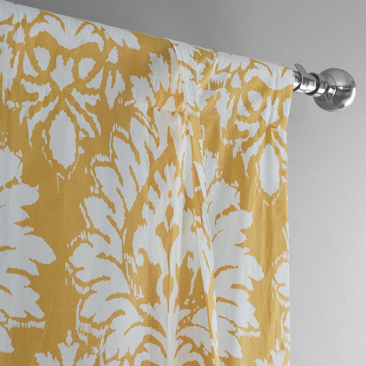 Lacuna Sun Printed Cotton Tie-Up Window Shade - HalfPriceDrapes.com
