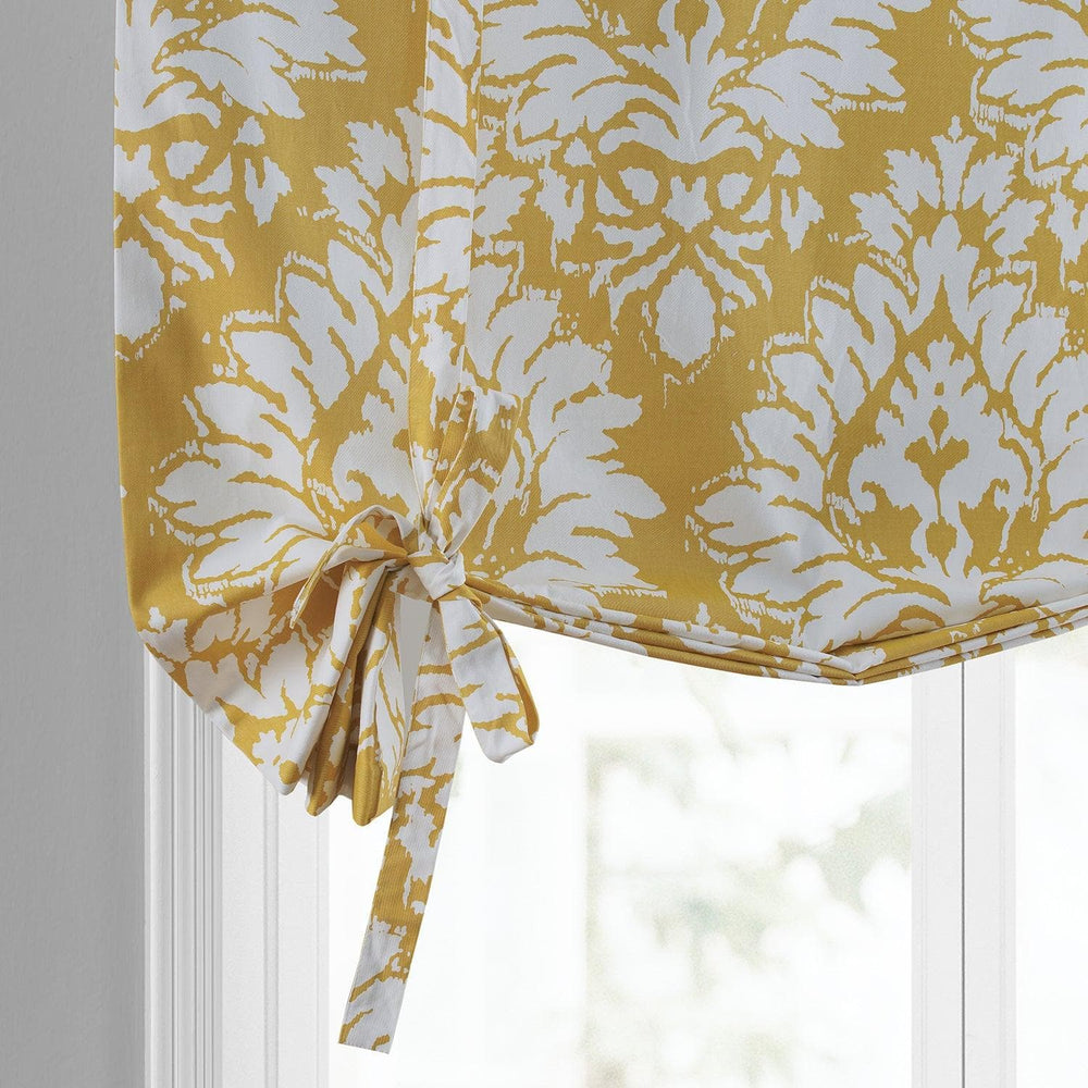 Lacuna Sun Printed Cotton Tie-Up Window Shade - HalfPriceDrapes.com