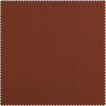 Bombay Rust Solid Cotton Twill Swatch - HalfPriceDrapes.com
