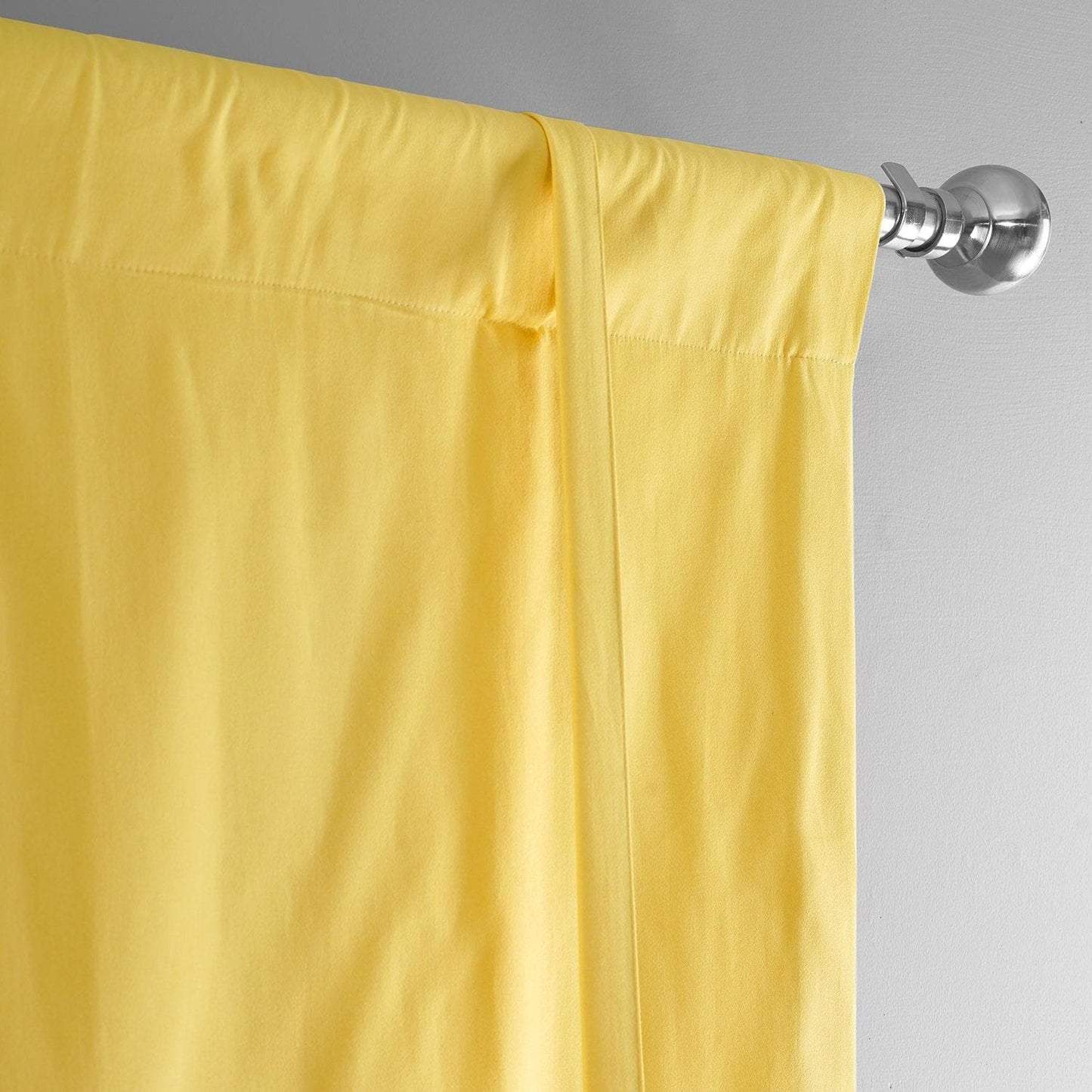 Mustard Yellow Solid Cotton Tie-Up Window Shade - HalfPriceDrapes.com