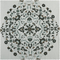 Kerala Cocoa Printed Cotton Swatch - HalfPriceDrapes.com
