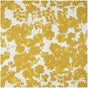 Fleur Gold Floral Printed Cotton Roman Shade