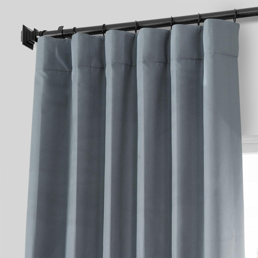 Spruce Blue Placid Thermal Hotel Blackout Curtain Pair (2 Panels)