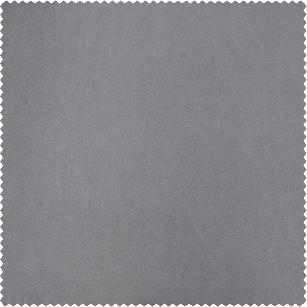 Social Silver Faux Silk Taffeta Swatch - HalfPriceDrapes.com