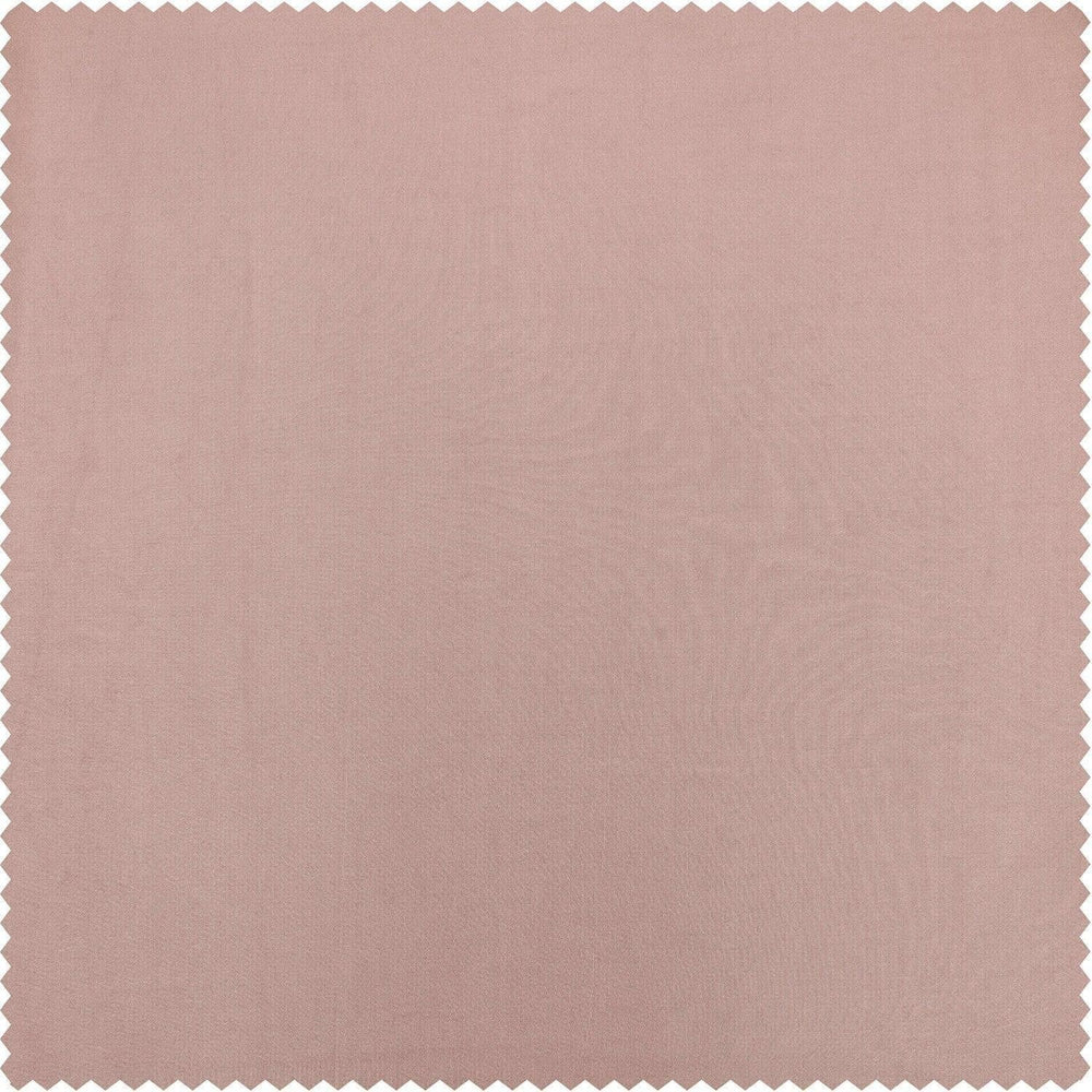 Salmon Rose Solid Faux Silk Taffeta Swatch