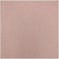 Salmon Rose Solid Faux Silk Taffeta Swatch