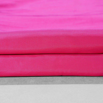 Fuchsia Rose Solid Faux Silk Taffeta Swatch