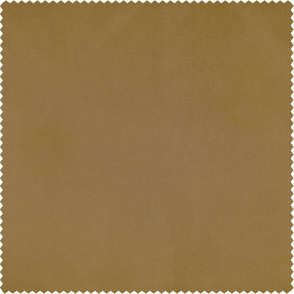 Golden Spice Solid Faux Silk Taffeta Swatch
