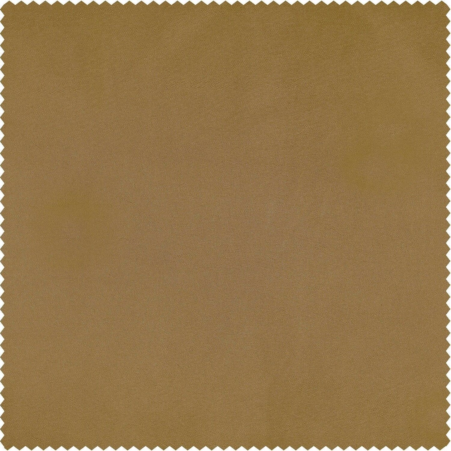 Golden Spice Solid Faux Silk Taffeta Swatch