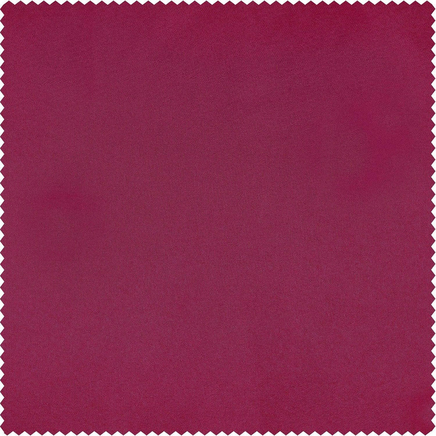 Dark Pink Solid Faux Silk Taffeta Swatch - HalfPriceDrapes.com