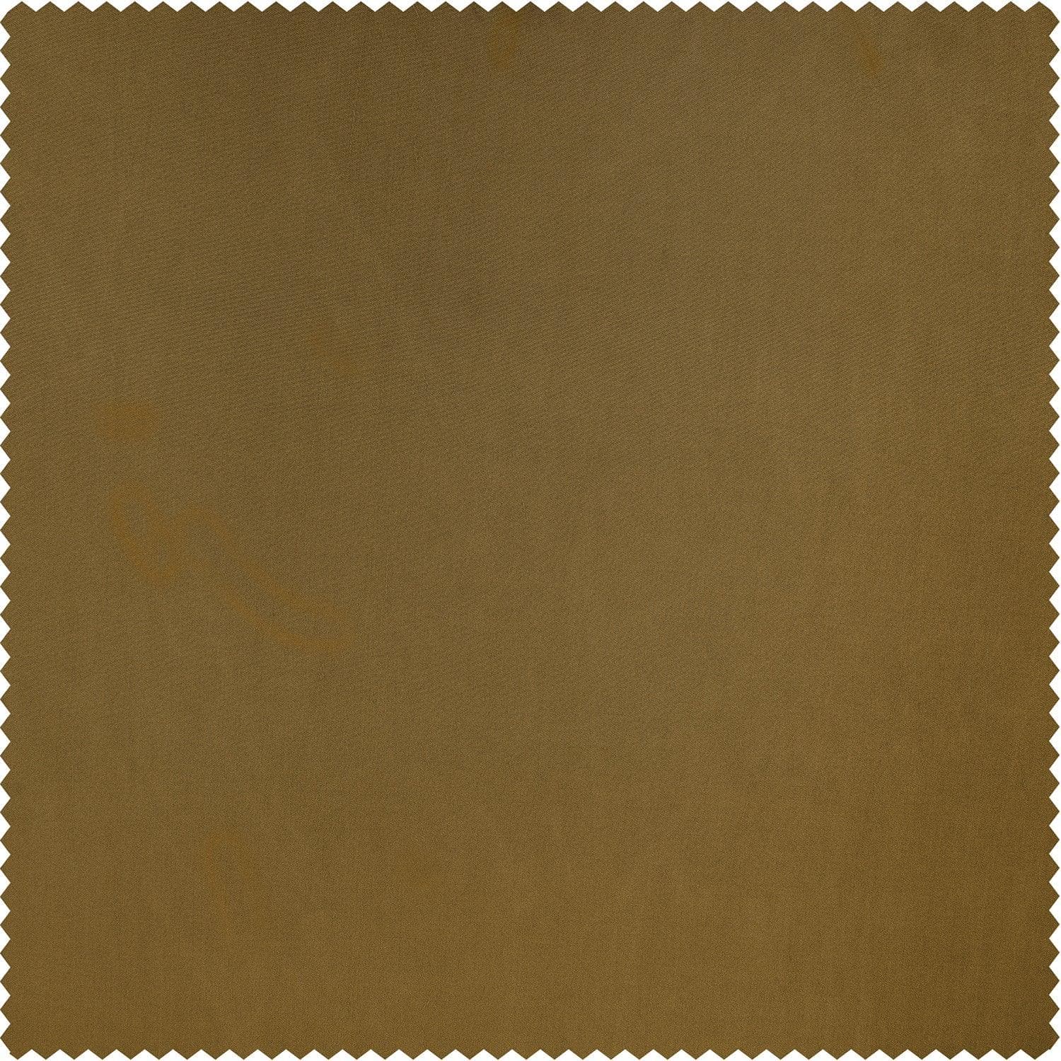 Gold Solid Faux Silk Taffeta Room Darkening Curtain Pair (2 Panels)