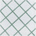 Pavillion White & Green Geometric Designer Flocked Swatch