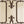 Royal Gate Off White & Brown Geometric Designer Flocked Custom Curtain