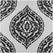 Donegal Grey Emblem Designer Faux Silk Taffeta Outdoor Tablecloth