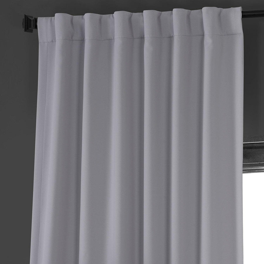Network Grey Performance Woven Hotel Blackout Curtain Pair (2 Panels)
