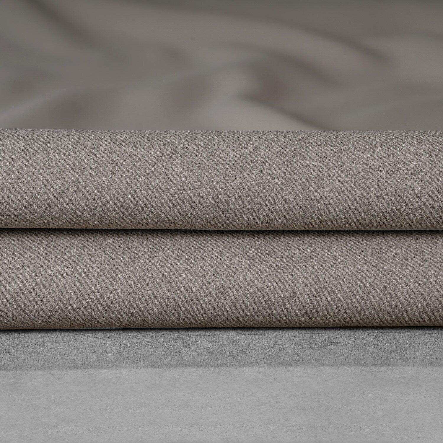 Acacia Brown Performance Woven Blackout Fabric - HalfPriceDrapes.com