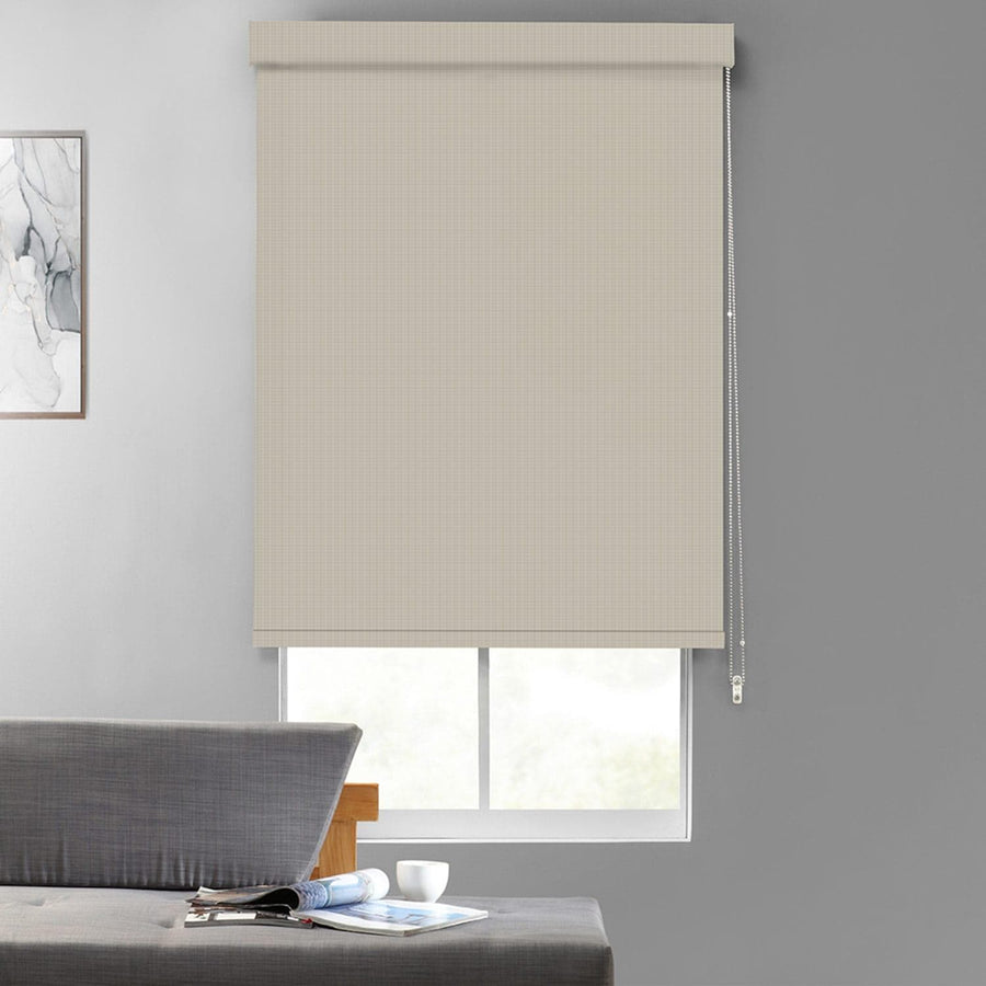 GrosgrainWeave Textured Blackout Roller Shades