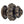 Royal Fancy Antique Bronze Wooden Rod Set
