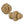 Royal Fancy Historical Gold Wooden Rod Set
