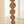 Cleopatra Gold Embroidered Striped Sheer Curtain