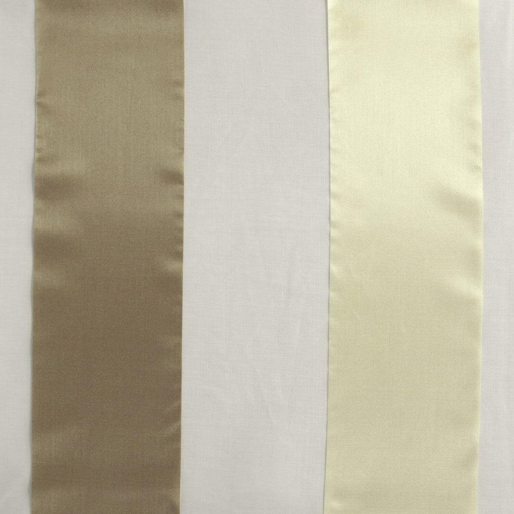 Burnished Gold Organza Vertical Stripe Sheer Swatch - HalfPriceDrapes.com