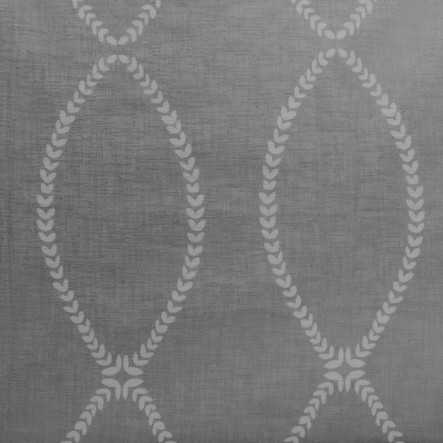 Grecian Grey  Printed Polyester Swatch