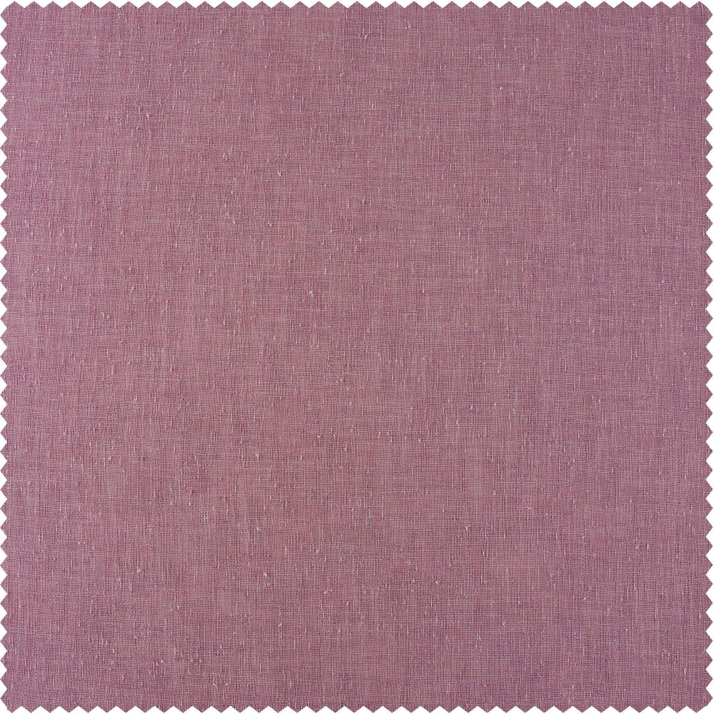 Blackberry Cream Textured Faux Linen Swatch - HalfPriceDrapes.com
